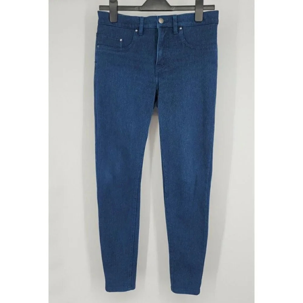 SPANX Blue The Slim X Super Skinny Jeans Jeggings Style FD0114 Size 29 (8) - Picture 2 of 12
